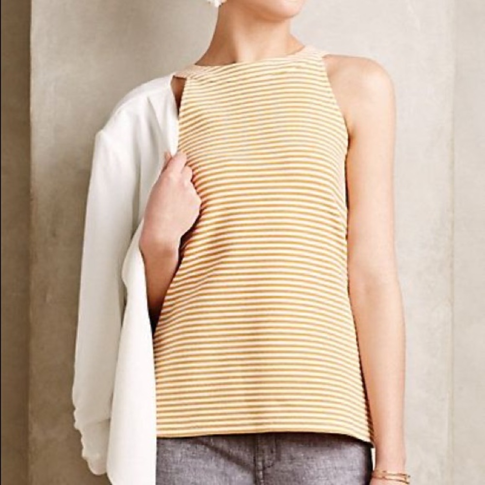 Anthropologie Deletta Isa striped top